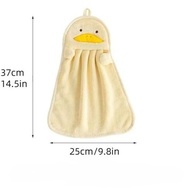 Toalhas de Mão Animadas com Design de Pinguim e Pato - 3 Peças Macias 37x25cm - imagem 3