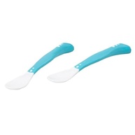 Talheres Articuláveis Classic Azul Clingo - Seguros e Macios para Bebês - imagem 5