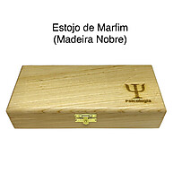Kit Caneta Psicologia com Estojo de Madeira - imagem 1