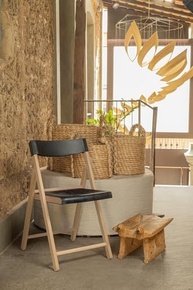 Cadeira Dobrável Tramontina Potenza em Madeira Tauari com Assento Preto - Conforto e Estilo para Qualquer Ambiente - imagem 3