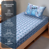 Jogo de Cama Lilo & Stitch: Conforto e Magia! - imagem 2