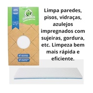 Esponja Mágica Akora Supergreen - Limpeza Profunda para Pisos, Paredes e Vidros - imagem 4