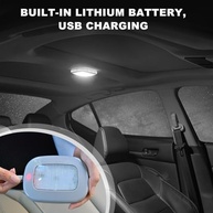 Luz de Teto Magnética para Carro: Iluminação Interna LED Recarregável USB Universal - imagem 5