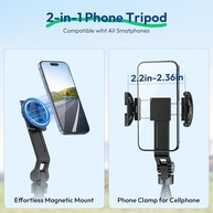 ULANZI TT88: Tripé Magnético e Bastão de Selfie 2 em 1 para iPhone 17/15/14/13/12 - imagem 3