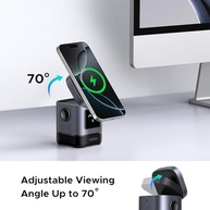 UGREEN Uno Qi2: Carregador Magnético 15W Dobrável 2 em 1 para iPhone e AirPods | Certificado Qi2 - imagem 5