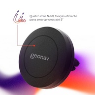Suporte Veicular Magnético Geonav ESMAG: Segurança e Praticidade para seu Smartphone - imagem 3