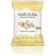Pipoca Maïs Pura: Sabor Cinema com Manteiga 40g - imagem 1