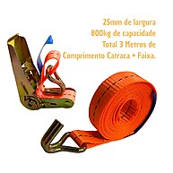 Cintas Catraca 800kg: Kit 10 para Moto, Jet Ski e Mais! - imagem 2
