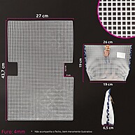 Malha Chenille para Bolsa 43,7x27cm – Prática e Versátil - imagem 1