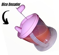 Copo de Treinamento Educativo Sonne com 2 Alças - 240ml Rosa | Transição Segura da Mamadeira - imagem 4