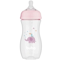 Mamadeira Easy Flow Elefante Rosa 330ml - Sistema Anticólico BPA Free - imagem 5