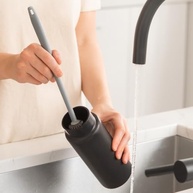 Escova de Silicone Flexível para Limpeza Profunda de Garrafas, Mamadeiras e Jarras - imagem 5