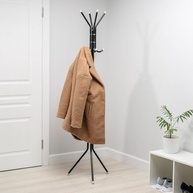 Mancebo Cabideiro de Chão com 12 Ganchos - Organizador de Roupas, Bolsas e Casacos com Base Antiderrapante - imagem 3