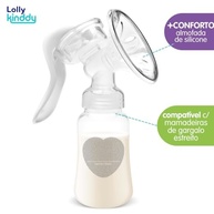 Lolly Extrator Manual Leite Materno 150ml - Conforto e Segurança na Extração - imagem 3