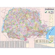 Mapa Escolar do Paraná Completo - Multicor e Detalhado | Multimapas - imagem 2