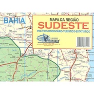 Mapa Político Gigante Região Sudeste do Brasil - 117x89cm em Português - imagem 4