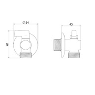 Torneira Esférica Docol 3/4" para Máquina de Lavar - Instalação Fácil e Durável - imagem 3