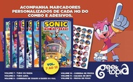 Box Sonic The Hedgehog: Aventuras Completas (Vol. 7-12) + Marcadores e Pôster Exclusivos! - imagem 4