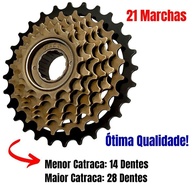 Catraca Roda Livre 7v + Corrente Bike 21 Marchas - imagem 2