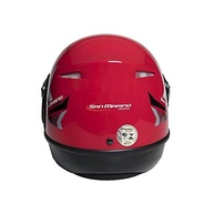 Capacete San Marino Speed One Vermelho e Preto: Segurança e Estilo para Sua Pilotagem - imagem 3