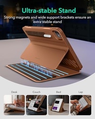 ESR Capa Shift para iPad Pro 11" (5ª Gen 2024 M4) - Magnética Removível, 9 Ângulos, Marrom - imagem 5