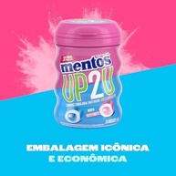Gomas de Mascar, Mentos, UP2U, Sem Açúcar, Sabor de Menta e Tutti-Frutti - 56g | 28 Unidades - imagem 4