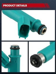 Kit 4 Injetores de Combustível FJ758 para Scion tC, xB, Toyota Camry, RAV4, Corolla, Matrix, Highlander - imagem 3
