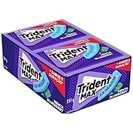 Chiclete Trident Max Menta Blueberry Sem Açúcar - Caixa com 14 unid. de 16,5g - imagem 4
