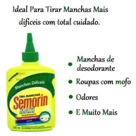 SEMORIN Tira Manchas Maxi 100ml - Removedor de Manchas Profundo para Roupas - imagem 2