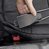 Trava Antifurto para Volante de Carro - Segurança Máxima com Design Vermelho Vibrante - imagem 5