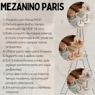 Kit Mesas Laterais Triangulares em MDF - Design Orgânico Moderno para Sala e Escritório - imagem 3