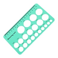 KIMISS Régua de Medição de Mamilo para Mães - Silicone Macio com Fita Flexível 1,5m para Escolha Certa do Flange e Amamentação Confortável - imagem 2