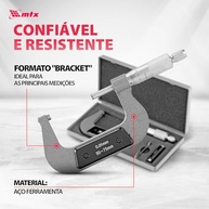 Micrômetro Mecânico MTX 50-75mm: Precisão Industrial para suas Medições - imagem 5