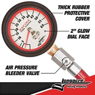 Medidor de Pressão de Pneu Analógico Longacre 0-60 PSI: Precisão e Durabilidade para Seu Veículo - imagem 3