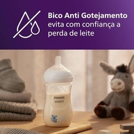 Philips Avent Mamadeira Pétala 3.0 260ml com Bico Médio - Design Confortável e Anticólicas - imagem 5