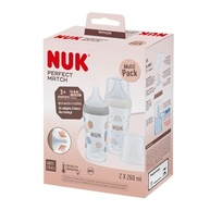 Kit Mamadeiras NUK Perfect Match com Controle de Temperatura - Fluxo Médio - imagem 3