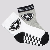 Meias Botafogo Infantil: Conforto e Estilo! - imagem 1