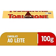 Toblerone Chocolate Mel Amêndoas 100g Importado - imagem 1