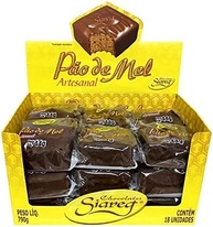 Pão De Mel Artesanal 44g C/18un - Siareg - imagem 1