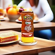 Mel Puro Silvestre Orgânico Melbras Squeeze 300g - imagem 2