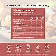 Granola Harts Natural: Castanhas, Melado e Canela (Vegana) - imagem 3