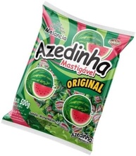 Bala Mastigável Azedinha Melancia Original Icekiss 500g - imagem 2