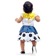 Fantasia Infantil Jessie Toy Story – Vestido Curto Bebê Menina - imagem 2