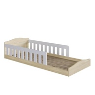 Cama Infantil Montessoriana de Chão com Grade de Proteção - Solteiro Estofada para Meninos e Meninas - imagem 4