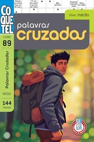Livro Coquetel Palavras-Cruzadas 89: Nível Médio - Diversão e Exercício Mental - imagem 2