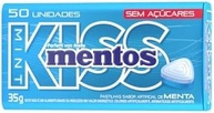 Pastilhas, Mentos, Kiss, Sem Açúcar, Sabor de Menta - 35g | 50 Unidades - imagem 3
