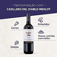 Concha y Toro Casillero Del Diablo Merlot 750ml - imagem 1