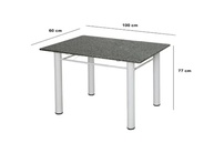 Conjunto Mesa e 4 Cadeiras Monique - Design Moderno e Conforto para sua Casa - imagem 3