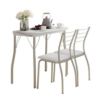 Conjunto Sala de Jantar Tallim com Mesa Ajustável e 2 Cadeiras - Design Moderno e Espaço Otimizado - imagem 4