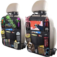 Organizador de Banco Traseiro de Carro com Mesa 25cm e 9 Bolsos - Essencial para Viagens em Família - imagem 1